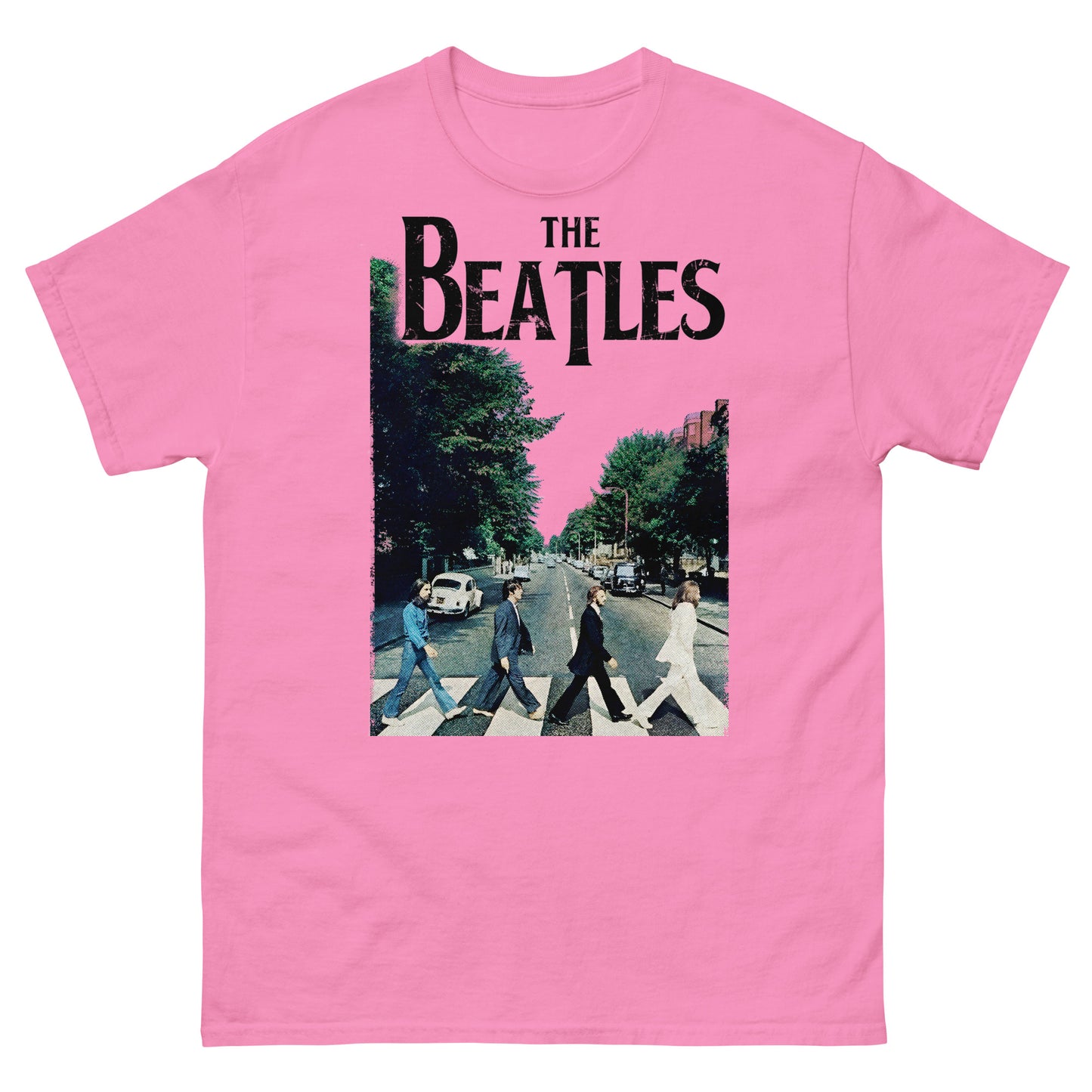 Pink abbey Road Tee