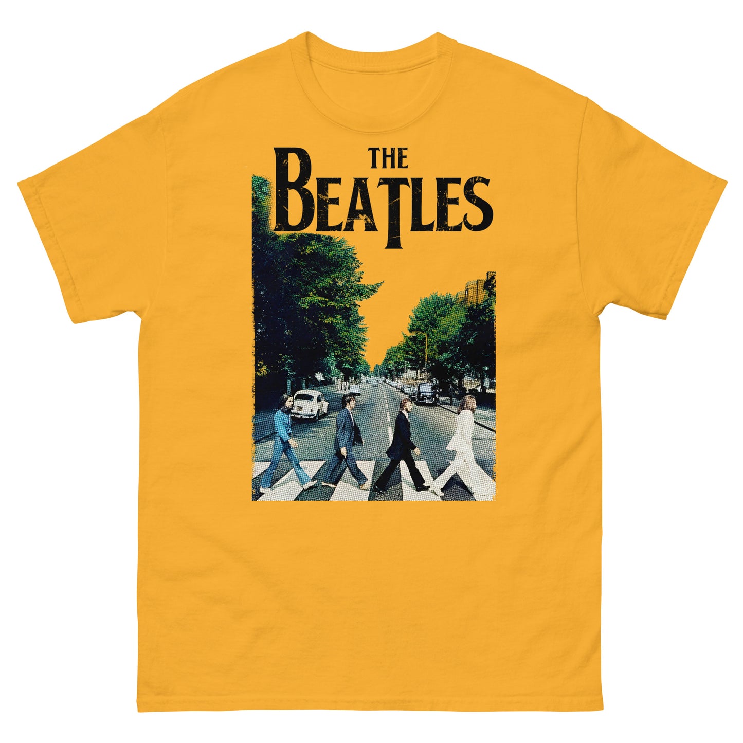 Yellow abbey Road Tee